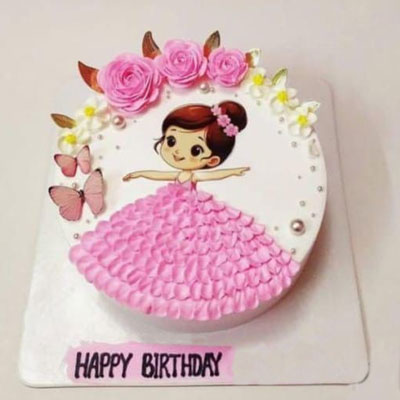 "Disney Princess strawberry Fondant - 2kg(photo cake) - code D03 - Click here to View more details about this Product